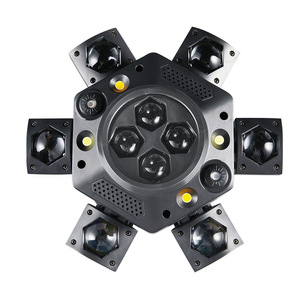 Luz Láser de Seis Brazos con Efecto Ojo de Abeja, Luz LED Móvil para Escenario, KTV - Product Image 1