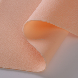 Cổ Y Tế Vải 320G 90% Polyester 10% Spandex Bốn Bên Đàn Hồi Lồng Vào Nhau Xương cá <span class=keywords><strong>Jacquard</strong></span> Lưới Interlining Cho Cô Gái - Product Image 5