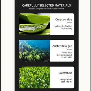 Ensemble de soins de la peau de qualité supérieure pour hommes Marque privée Lotion tonique hydratante réparatrice Ensemble de soins du visage non gras - Product Image 3