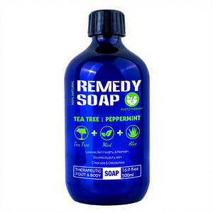 Gel de Ducha Natural y Orgánico de Marca Privada con Aceite de Árbol de Té, Limpiador y Reparador, Nutritivo, OEM, Calma la Piel con Picazón - Product Image 4