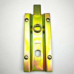 Hm3118 4-बोल्ट टोगल लैच जस्ता-प्लेटेड आयरन सिलेंडर लॉक डोर कार्टन में पैक हार्डवेयर के साथ - Product Image 4