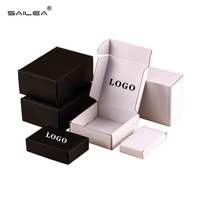 Caja de Cartón Corrugado con Impresión Personalizada, Cierre de Cremallera y Tira Desprendible, Embalaje para Velas, Carteras, Marcos de Fotos - Cajas Rígidas Reciclables