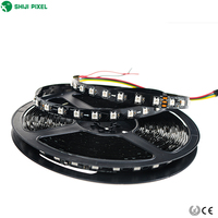 Ruban lumineux adressable 60 pixels, 50M 0.075 ~ 0.3W par LED 24V SK6812 RGB Led bande lumineuse