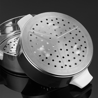Assurance qualité 304 Commercial Bun Steamer Mini Food Steamer Chinois Bun Steamer