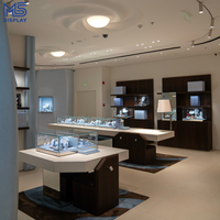 Maßgefertigte LED-Schmuckvitrine mit LED-Beleuchtung für Einkaufszentren - Modernes Design