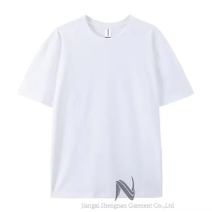Camisetas Lisas de Algodón de 220g para Hombre/Mujer, Personalizadas al por Mayor, Camisetas de Alta Calidad con Impresión Digital, Camisetas Lisas para Diseñar - Product Image 2