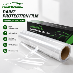 HIGHCOOL - Película Protectora de Pintura Automotriz de TPU de 1.52*15m, Alta Transparencia, Envoltura Protectora Transparente para Carrocería de Automóvil - Product Image 1