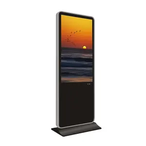 55 इंच डिजिटल विज्ञापन डिस्प्ले बोर्ड आउटडोर प्रदर्शन खरीदने शॉपिंग मॉल विज्ञापन टच स्क्रीन कियोस्क