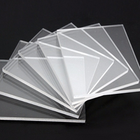 Plaque acrylique transparente et colorée de 1,22 m x 1,83 m avec service de découpe, épaisseur de 0,5 à 6 mm, tailles personnalisables pour la publicité et la signalétique, Chine