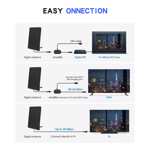 <span class=keywords><strong>Antena</strong></span> de <span class=keywords><strong>TV</strong></span> con Amplificador en Oferta, <span class=keywords><strong>Antena</strong></span> HDTV Interior, <span class=keywords><strong>Antena</strong></span> de <span class=keywords><strong>TV</strong></span> <span class=keywords><strong>Digital</strong></span> para Comunicación - Product Image 2