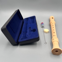 Teaching Recommendation soprano Eight Hole Three-stage Wood Recorder German / British Musical Instrument for All People