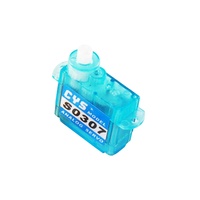CYS-S0307 3.7g Micro Servo Analogique en Plastique, Engrenage Métallique Sans Noyau, 0.5/0.7kg.cm, Mini Servo pour Avion RC, Drone, Robot, Bateau