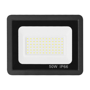 Projecteur LED 300W IP67 5000K Lumière du jour Corps en plastique Haute luminosité Utilisation extérieure Jardin Montage au sol Puce COB Solaire Certifié CE - Product Image 1