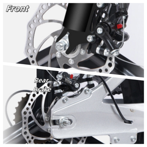 Vélo de montagne pour <span class=keywords><strong>garçon</strong></span> en alliage de magnésium, 22 pouces, 7 vitesses, avec suspension avant, freins à disque doubles et amortisseur, pour les enfants de plus de <span class=keywords><strong>10</strong></span> <span class=keywords><strong>ans</strong></span> - Product Image 5