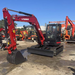 Excavatrice sur chenilles hydraulique d'occasion YANMAR ViO80-5B de 8 tonnes à balayage zéro - Product Image 3