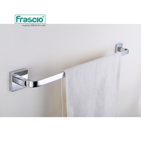 Petit bac à serviettes hygiéniques, accessoires de salle de bain pour projets d'hôtel, niveau de luxe, en laiton, Set chromé