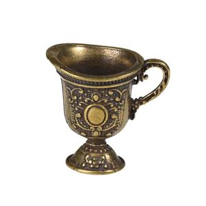 Kunst handwerk <span class=keywords><strong>CA</strong></span> 779 antikes Kupfer Buddha Teese rvice Kupfer Tasse Spielzeug Art Collect ible - Product Image 1
