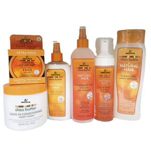 Revitalisant pour boucles au beurre de karité 335ml, réactivateur de boucles pour le lendemain, anti-frisottis, amplificateur de brillance pour cheveux bouclés naturels - Product Image 4