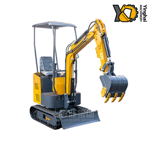 Excavadora Hengwang 10 de 1 tonelada, nueva, de buen rendimiento, maquinaria para movimiento de tierras, con precio económico para venta, con certificación de emisiones EPA. - Product Image 1