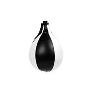 Ballon de vitesse de boxe suspendu, type domestique, gonflable, en PU, ballon d'entraînement de réaction, ballon élastique en forme de poire, ballon anti-stress