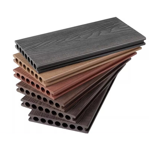 Plancher de terrasse en composite bois-plastique SHENGCHENG, revêtement de sol en relief 3D, planches de sol extérieures en WPC - Product Image 6