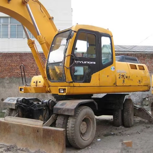 Excavadora Usada de Segunda Mano, Maquinaria para Movimiento de Tierras HYUNDAI 210W-5 en Venta - Product Image 1