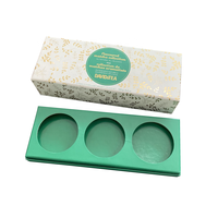 Boîte d'emballage en papier cadeau magnétique avec inserts pour bocal à bougies Boîtes à bougies de Noël créatives faites à la main