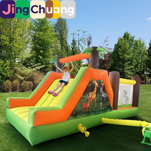 Fábrica de Comercio Exterior Transfronterizo: Tobogán Hinchable, Trampolín Hinchable, Castillo Hinchable con Tobogán y Barrera, Venta al por Mayor de Grandes Artículos - Product Image 2