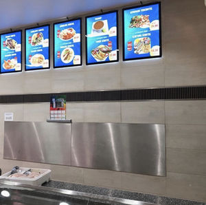 <span class=keywords><strong>Burger</strong></span> Shop กล่องไฟ Led เมนู,กล่องไฟ Led แขวนผนังกล่องไฟแม่เหล็กสำหรับร้านอาหาร - Product Image 5