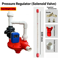 Nouvelle vanne régulatrice de pression MUDUODUO MH02 pour cage à poules pondeuses, équipement avicole pour réservoir d'eau DC9-24V, garantie 6 mois