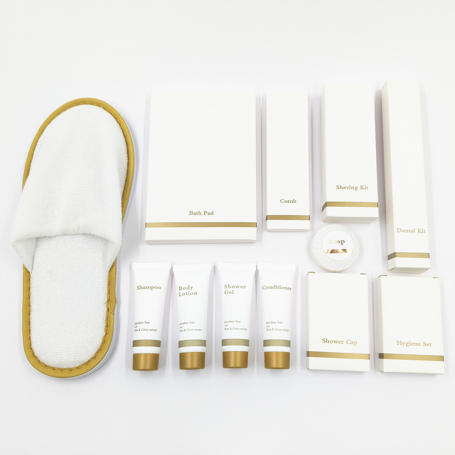 toiletries set moq 500