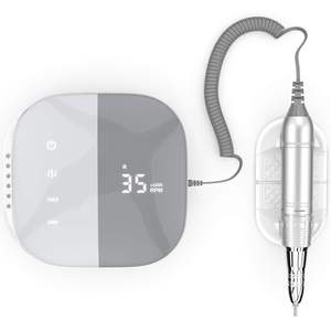 Vente en gros 2025 Ponceuse à ongles professionnelle avec 4 embouts 35000 tr/min en plastique Moteur brossé 30W pour salon - Product Image 1