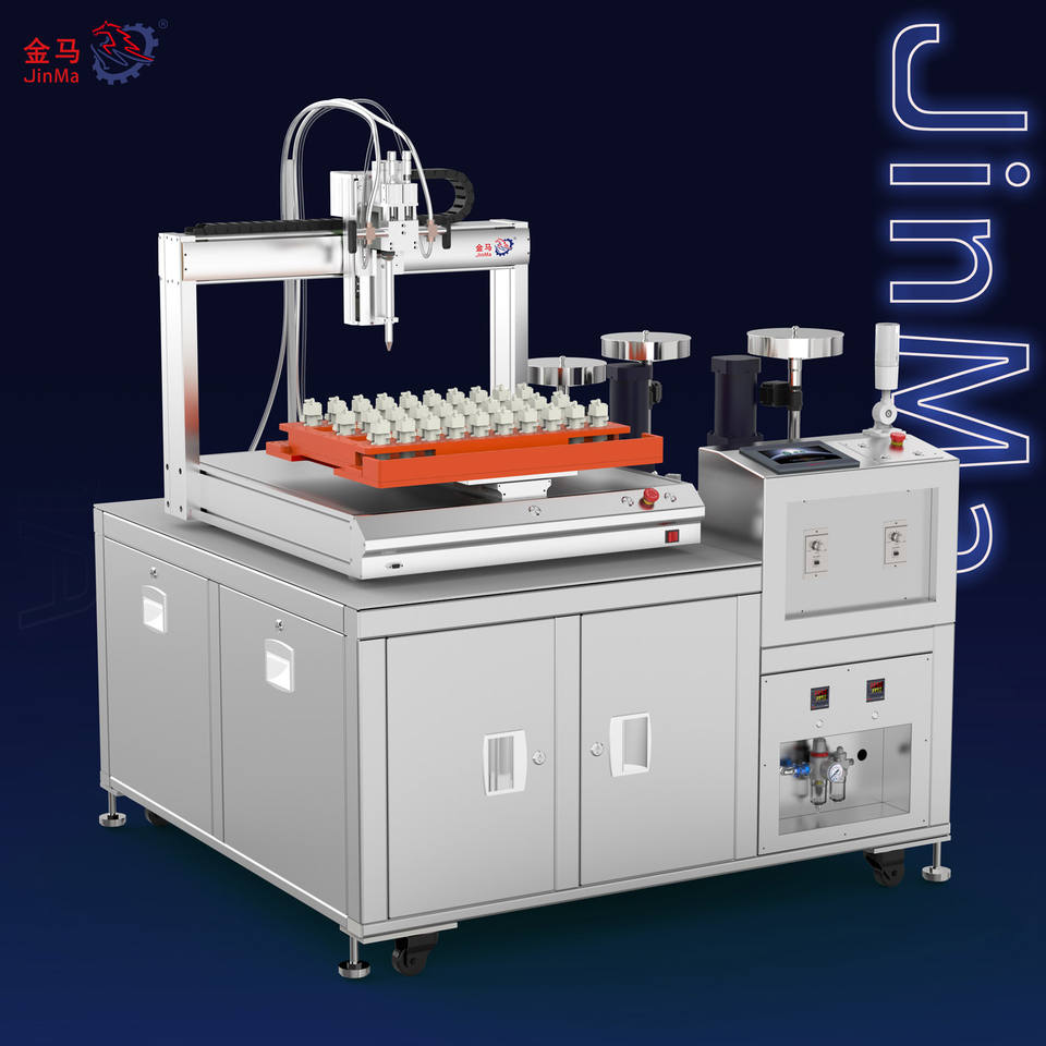 Two Component Potting Machine Rapid & Precise Two Component Potting Machine Automatic AB Glue Mixing ...
