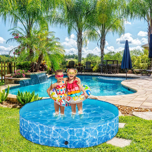 कुत्तों के लिए गर्म inflatable पूल पालतू जानवरों के लिए पालतू स्नान राउंड लाउंज पंजे पालतू कुत्ते हड्डी के आकार के कुत्ते पैडलिंग पूल - Product Image 6