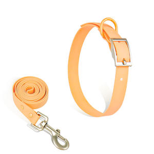 Conjunto de Correa y Arnés para Perro en Color Macaron, Nuevo <span class=keywords><strong>2026</strong></span> |   <span class=keywords><strong>Collar</strong></span> Ajustable de PVC Impermeable y Fácil de Limpiar para Razas Medianas a Grandes - Product Image 5