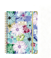 Cuaderno Planificador Espiral Azul Mármol con Separadores de Páginas para Material Escolar Personalizado y Suministros de Oficina al por Mayor