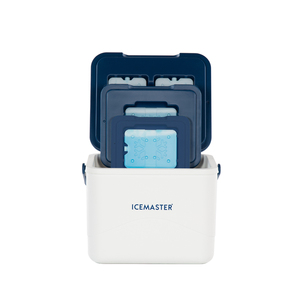 For Reusable Insulated Cooler Box Set 5L 12L 24L <b>Waterproof</b> Portable Outdoor Camping Storage Container White Blue Lid - Product Image 2