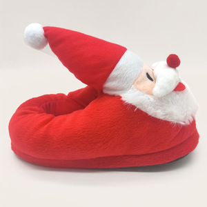Nuove Pantofole Natalizie in Peluche, Scarpe a Forma di Babbo Natale Cartoon, Regali Natalizi Caldi per Famiglie e Coppie - Product Image 6