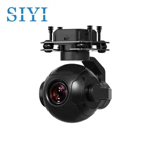 SIYI ZR10 Kamera Gimbal Hybrid, Gimbal Hybrid 2K 4MP 30X dengan Penglihatan Malam 3-Axis Stabilizer Ringan Pod UAV Muatan