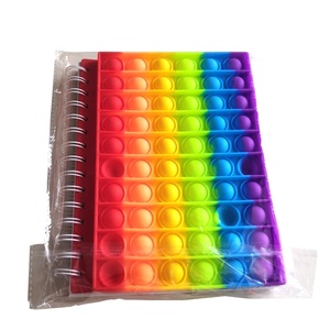 New Design Bubble Silicone Notebook Kid Teen Girls Boys Elderly Diary <b>Journal</b> <b>Writing</b> Notepad - Product Image 1