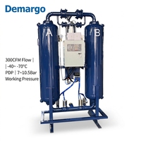 Sécheur déshydratant industriel DEMARGO DM85MR, 300 CFM, -40~-70°C ℃   PDP pour la fabrication d'électronique et de machines