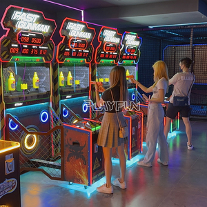 Venta caliente Playfun Fast Gunman Shooting Arcade Game Indoor Amusement Coin Operated Shoot Gun Shooting Games Machine para niños - Product Image 6