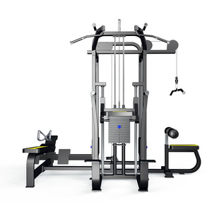 Commercial Exercise <b>Machine</b> Multi Function Gym Fitness Equipment Three Station Gym <b>Machine</b> CM-1760 3 Multi-station Multi 3 Stati - Product Image 4