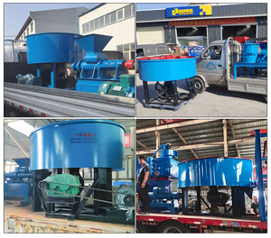 Nhà Máy bán hàng trực tiếp Chất lượng cao than bột bánh xe máy xay/bánh xe nhà máy than trộn Con lăn Mài trộn bánh máy - Product Image 6