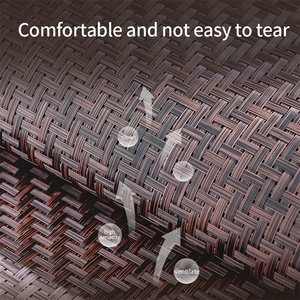 Sedia reclinabile da campeggio pieghevole in tessuto traspirante di lusso per rilassarsi e dormire - Product Image 5