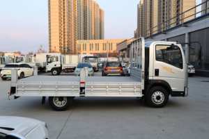 豪沃卡车手动变速箱5吨平板货车4*2新型货车左驾欧二标准小型卡车送餐车 - Product Image 6