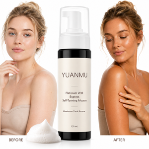 Autobronceador en Espuma Vegano Orgánico de Marca Privada OEM, Ultra Oscuro, Autobronceado en 2 Horas - Product Image 1