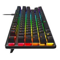 Nouveau clavier de jeu mécanique USB ergonomique pleine taille HyperX Alloy Origin RGB filaire personnalisé pour PC Gamer, bureau et ordinateur portable