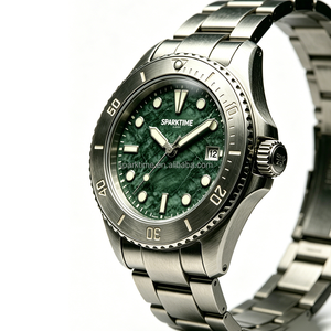 Reloj Mecánico OEM ODM con Esfera Verde Estampada, Acero Inoxidable, Resistente al Agua, Informal, para Regalos Corporativos - Product Image 2