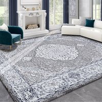Tapis de sol de luxe moderne pour salon, tapis et carpettes à motifs abstraits, Alfombra et tapis antidérapants rectangulaires